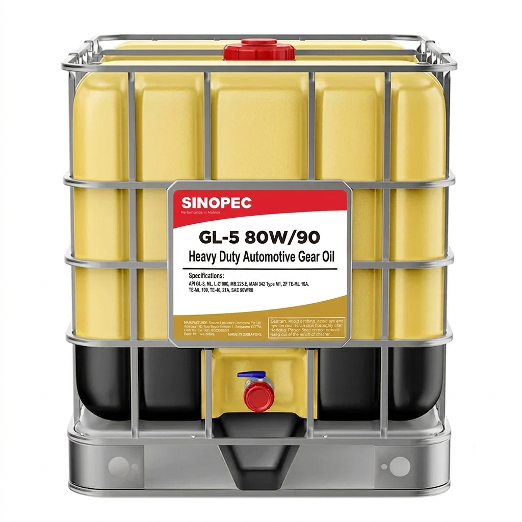 GL-5 80W-90 Heavy Duty Automotive Gear Oil - 275 Gallon Tote