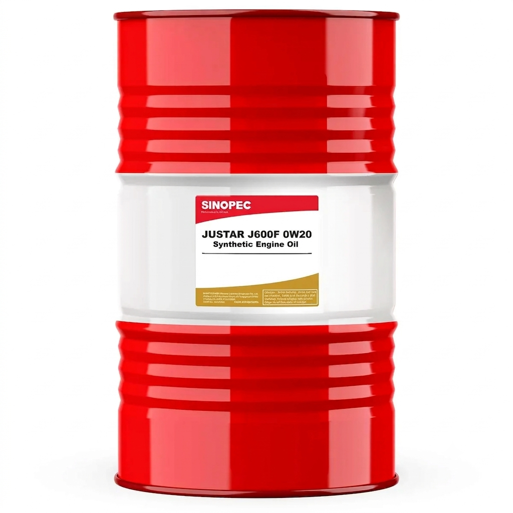 JUSTAR J600F SP/GF-6A 0W-20 Engine Oil - 200L Drum