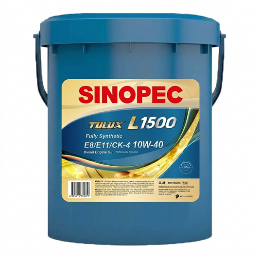 TULUX L1500 E8/E11/CK-4 10W-40 Diesel Engine Oil - 5 Gallon Pail